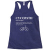 Cycopath Noun Racerback Tank
