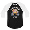 saitama's gym 3/4 Sleeve Shirt