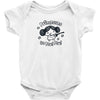 princesses can pew! pew! too Baby Onesie