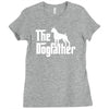 the dogfather boxer white Ladies Fitted T-Shirt