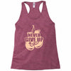 Never Give Up Uterine Cancer Awareness Racerback Tank