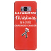 all i want for christmas is a cure carcinoid cancer Samsung Galaxy S8 Plus Case
