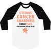 wear peach for uterine cancer 3/4 Sleeve Shirt
