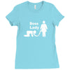 boss lady Ladies Fitted T-Shirt