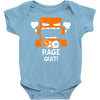 rage quit Baby Onesie
