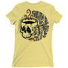 death before decaf white Ladies Fitted T-Shirt
