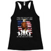 Honor Those Who Place Their Life On The Line Racerback Tank