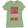 pour some gravy on me Ladies Fitted T-Shirt