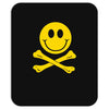 smiley pirate skull and crossbones Mousepad