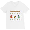 super mario chistmas V-Neck Tee