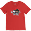 pulp fiction cartoon ideal birthday present or gift V-Neck Tee
