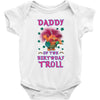 birthday troll daddy Baby Bodysuit