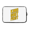 who shot first Laptop sleeve