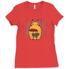 totorochu Ladies Fitted T-Shirt