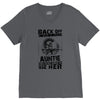 Back Of I Have A Crazy Auntie And I am not Afraid To Use Her V-Neck Tee