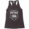 original parts vintage established 1966 perfectly aged Racerback Tank