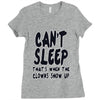 can't sleep clowns show up Ladies Fitted T-Shirt