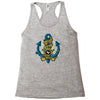 king of pirates anchor Racerback Tank