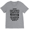 Perfect Freakin Grandpa V-Neck Tee