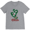 screaming mutant hand V-Neck Tee