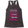 Yaya Was Created Because Need Real Heroes Racerback Tank
