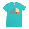 fibonacci golden ratio colorful Ladies Fitted T-Shirt