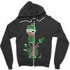 organic pirate Zipper Hoodie
