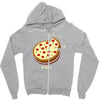 pizza Zipper Hoodie