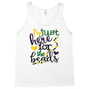 i'm just here for the beads Tank Top