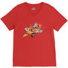 pizza jet V-Neck Tee