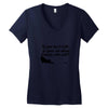 kitten kitty talk to your cat about catnip gifts for dad Women's V-Neck T-Shirt