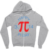happy pi day Zipper Hoodie