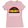 lion chant t   funny  lions joke king savannah africa retro big cat Ladies Fitted T-Shirt