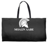 molon labe spartan rifle Weekender Totes