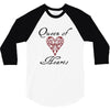 hearts queen of hearts 3/4 Sleeve Shirt