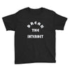 break the internet tie dye girls muscle top Youth Tee