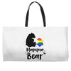mama bear gay pride Weekender Totes