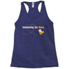 Mom to Bee Baby Girl Racerback Tank