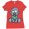 zombie Ladies Fitted T-Shirt