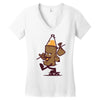cool characters Women's V-Neck T-Shirt