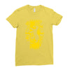 badger crest Ladies Fitted T-Shirt