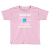 technically, the glass is always full Toddler T-shirt