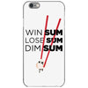 win some, lose some, dim sum iPhone 6/6s Case