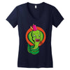 baby cobra Women's V-Neck T-Shirt
