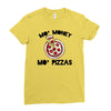 mo money mo pizzas 1 Ladies Fitted T-Shirt