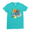 Vans Floral Ladies Fitted T-Shirt