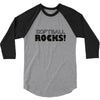 softball rocks 3/4 Sleeve Shirt