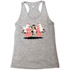 piggybacks and chicken fights Racerback Tank