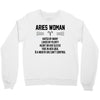 Aries Woman Crewneck Sweatshirt