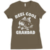 fishing Ladies Fitted T-Shirt